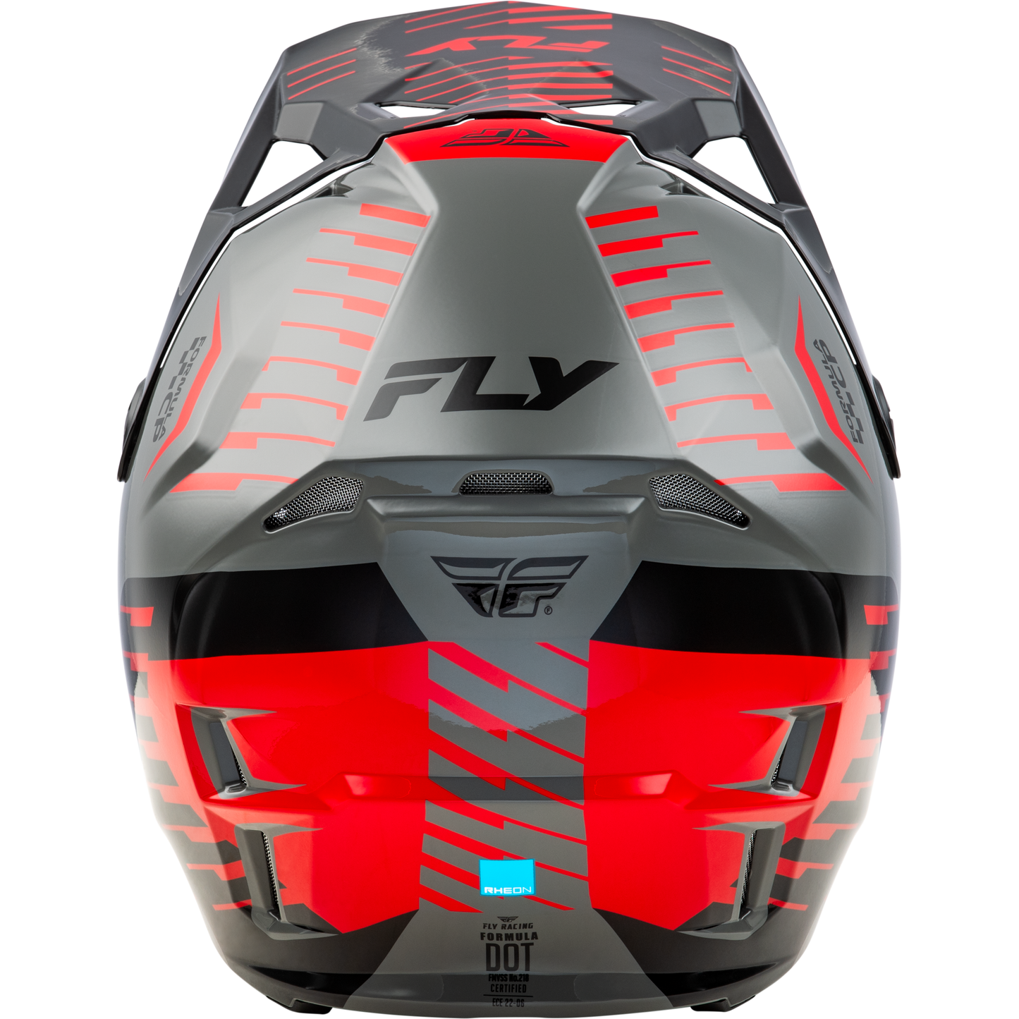 Formula Cp Slice Helmet Grey/Red/Black Sm