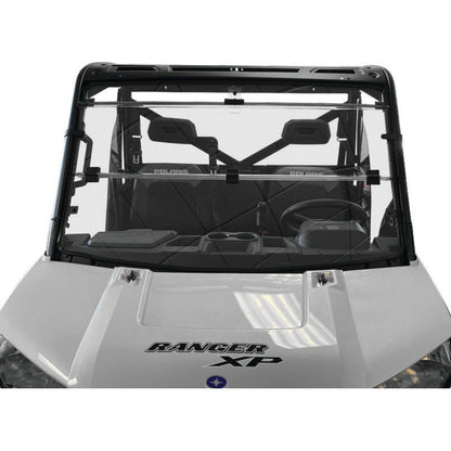 QuadBoss 15-19 Polaris Ranger 1000 Diesel Windbreak Folding Windshield