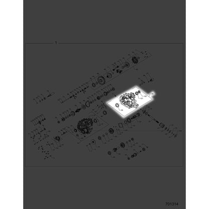 Polaris Ranger Case Subassembly, Left, Genuine OEM Part 3235831, Qty 1