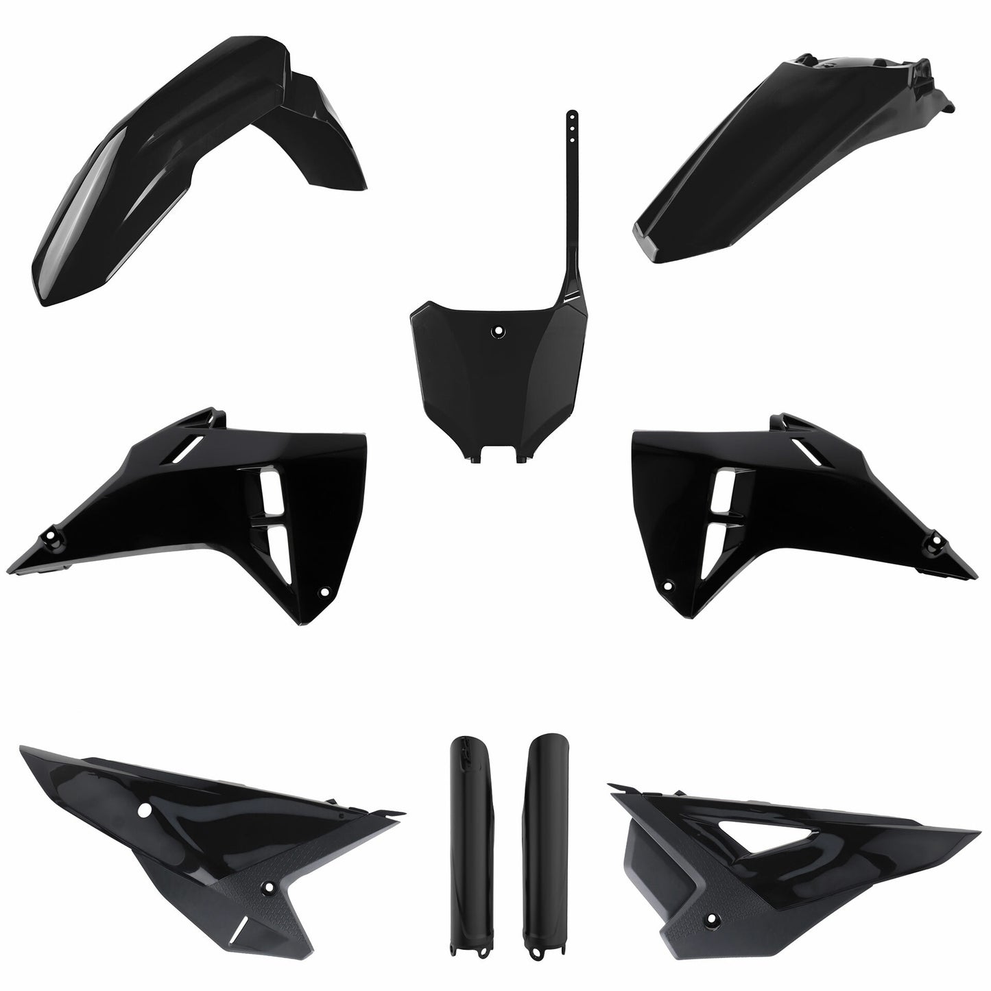 Plastic Kit Hon Crf Black