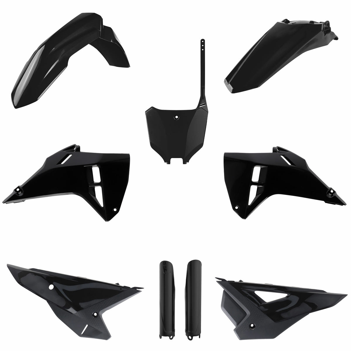 Plastic Kit Hon Crf Black