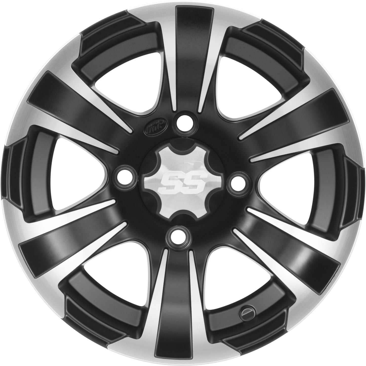 Ss312 Black 12x7 4/156 4+3