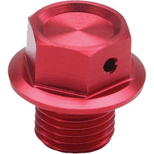 Magnetic Drain Plug Red