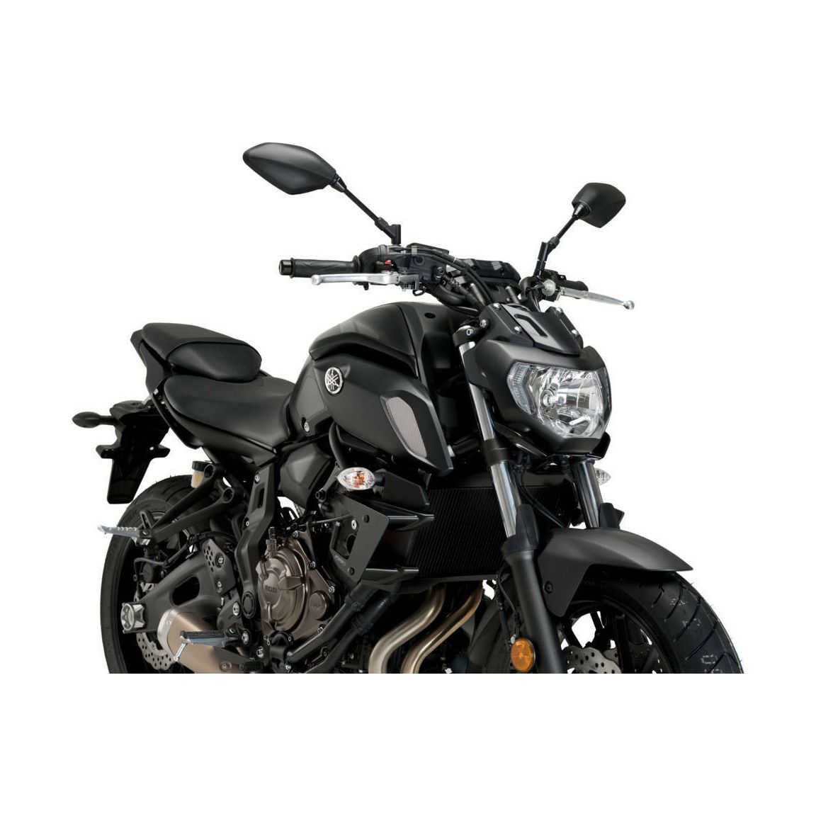 Downforce Side Spoilers Black Yam