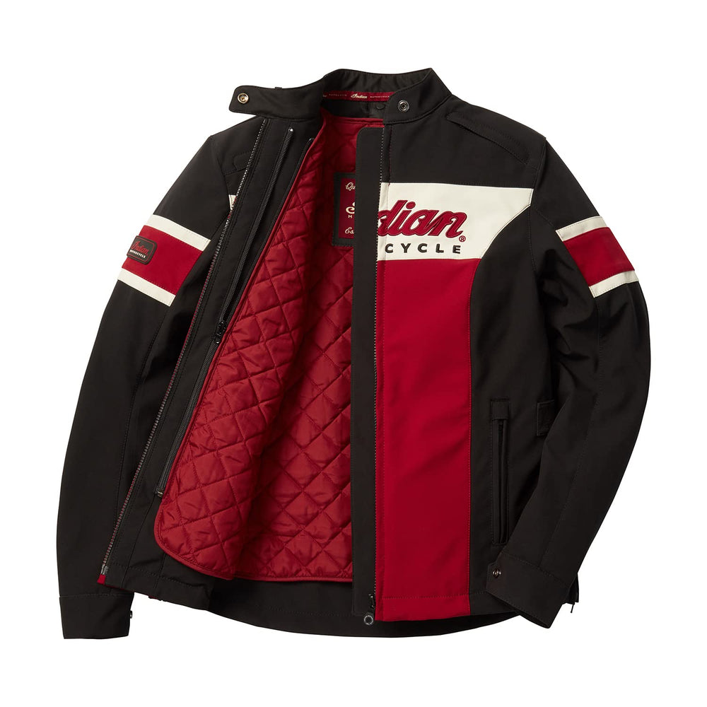 
                      
                        Indian Motorcycle Women's Madison Jacket, Red
                      
                    
