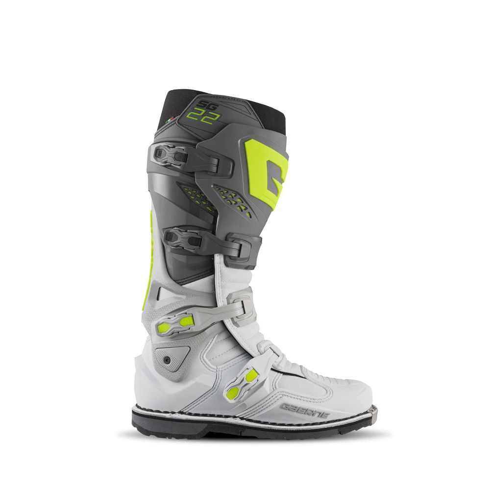 Gaerne SG22 Boot Anthracite/ White/Grey Size - 8