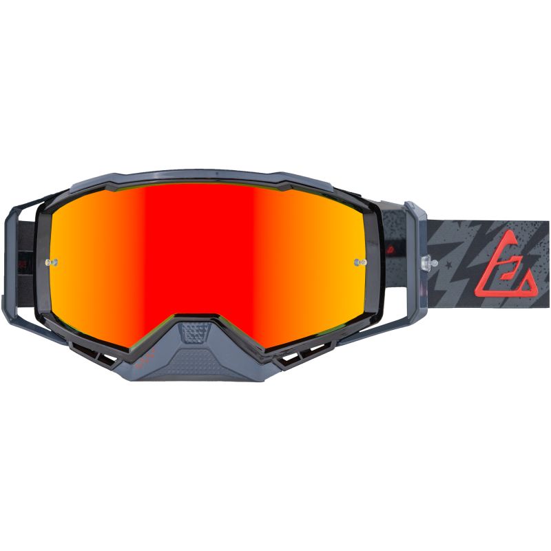 Answer ARC Bolt Goggles Black/Red - Adult