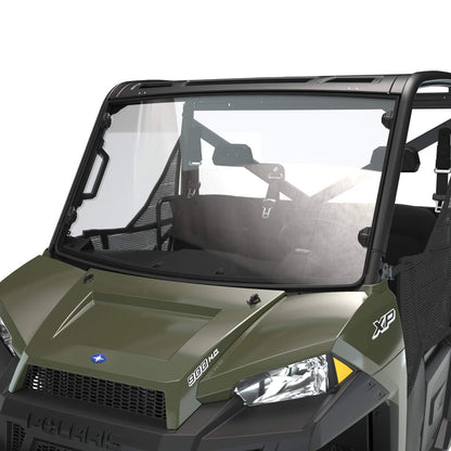 Polaris Off Road Hard Coat Poly Full Windshield, Clear