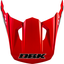 Kinetic Dbk Helmet Visor Red/Black/Grey Xs/Sm