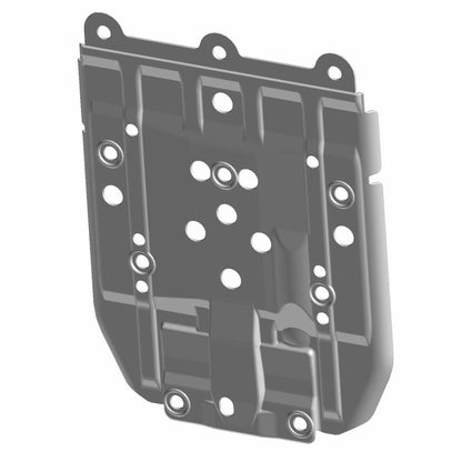 Polaris RZR PLATE-SKID,REAR,BLK [FROM 2/14/2020], Genuine OEM Part 5457488-070, Qty 1