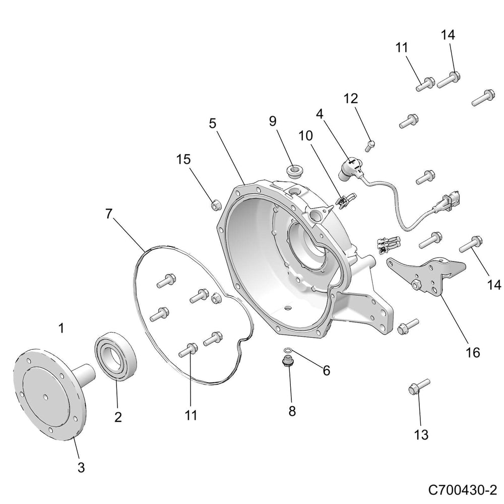 
                      
                        Polaris Off Road Bellhousing Seal, Genuine OEM Part 5416692, Qty 1
                      
                    