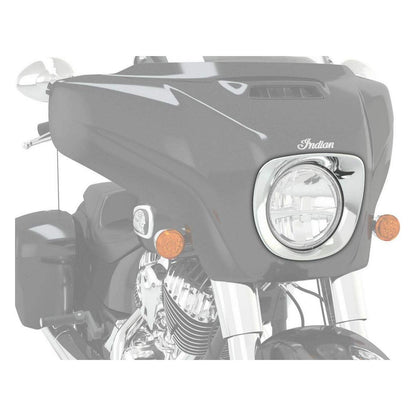 2019-2021 Genuine Indian Chieftain Limited/Dark Horse Headlight Bezel Chrome 2884000-156