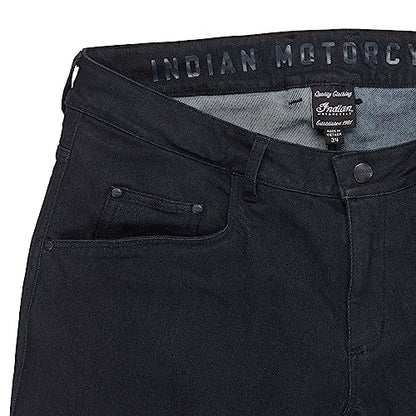 Indian Motorcycle Men's Riding Jean, Black - 42 X 32-28628464232