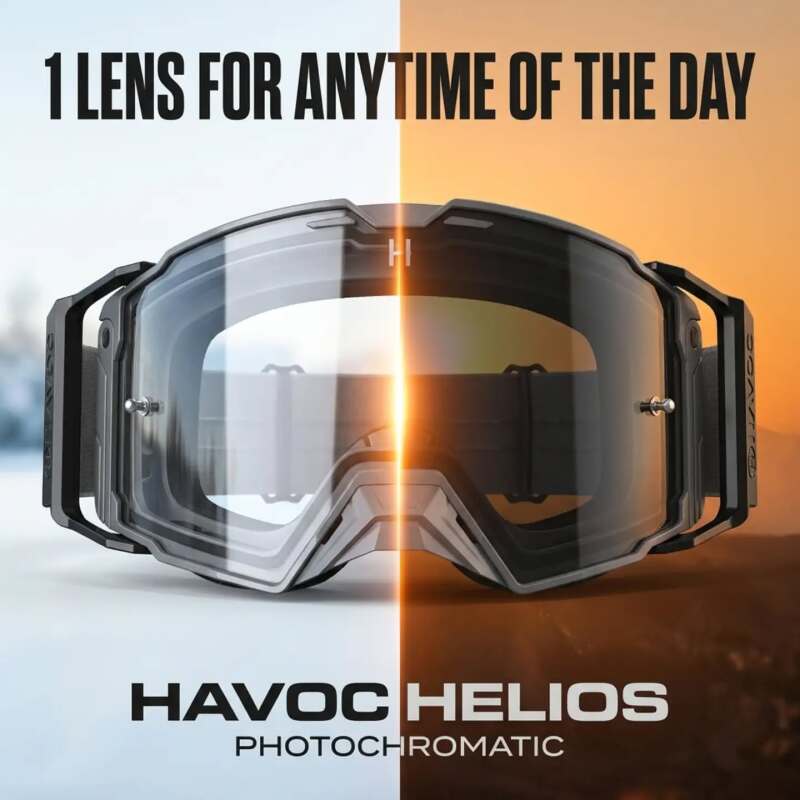 Havoc Racing Helios Photochromatic Goggle