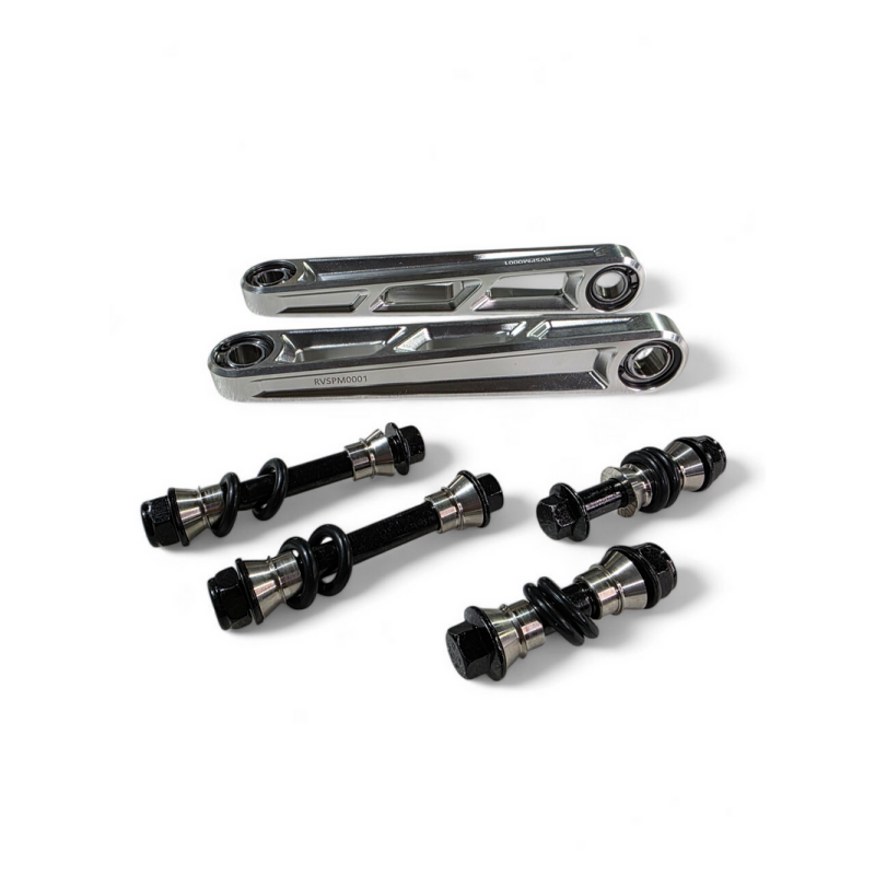 Elektric Offroad 2024+ Can Am Maverick R Front Sway Bar Links Anodized Clear
