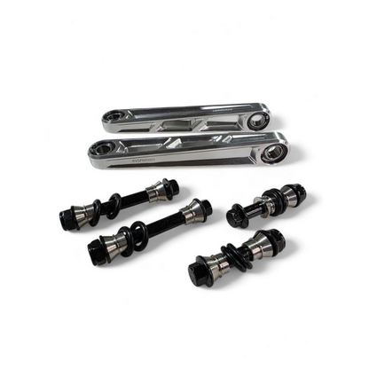 Elektric Offroad 2024+ Can Am Maverick R Front Sway Bar Links Anodized Clear