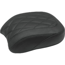 Mustang 18-21 Harley Low Rider, Sport Glide Wide Tripper Passenger Seat Diamond Stitch - Black