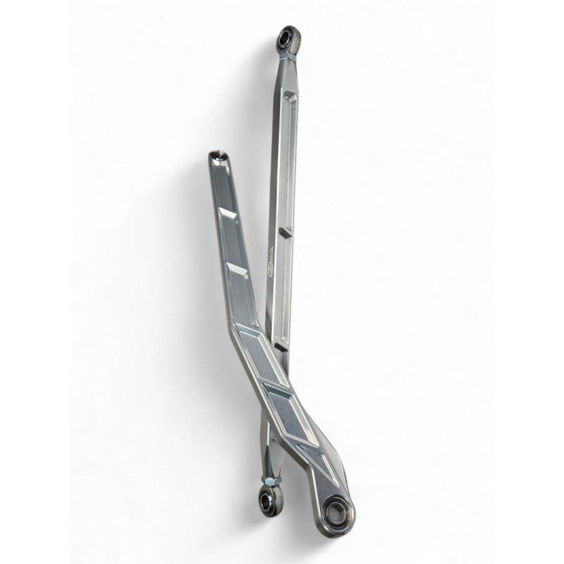 Elektric Offroad 2022+ Polaris Rzr Pro Rurbo R Billet High Clearance Radius Rods Anodized Clear