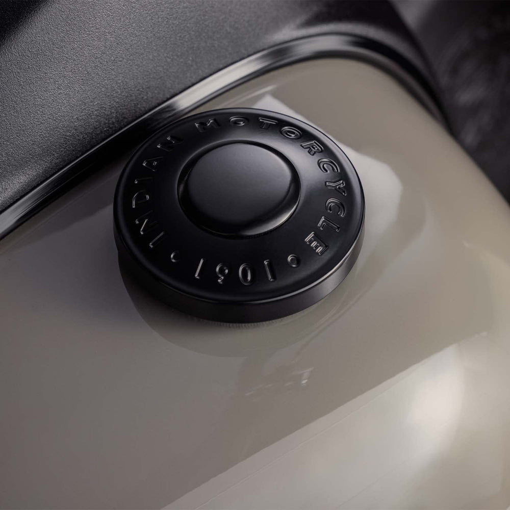 Indian Motorcycle Gas Cap Locking With Keys, Black, for Specific Chief, Super Chief, Sport Chief, Chieftain, Roadmaster, Springfield Models and More, for Security, Custom Style - 2884600-266