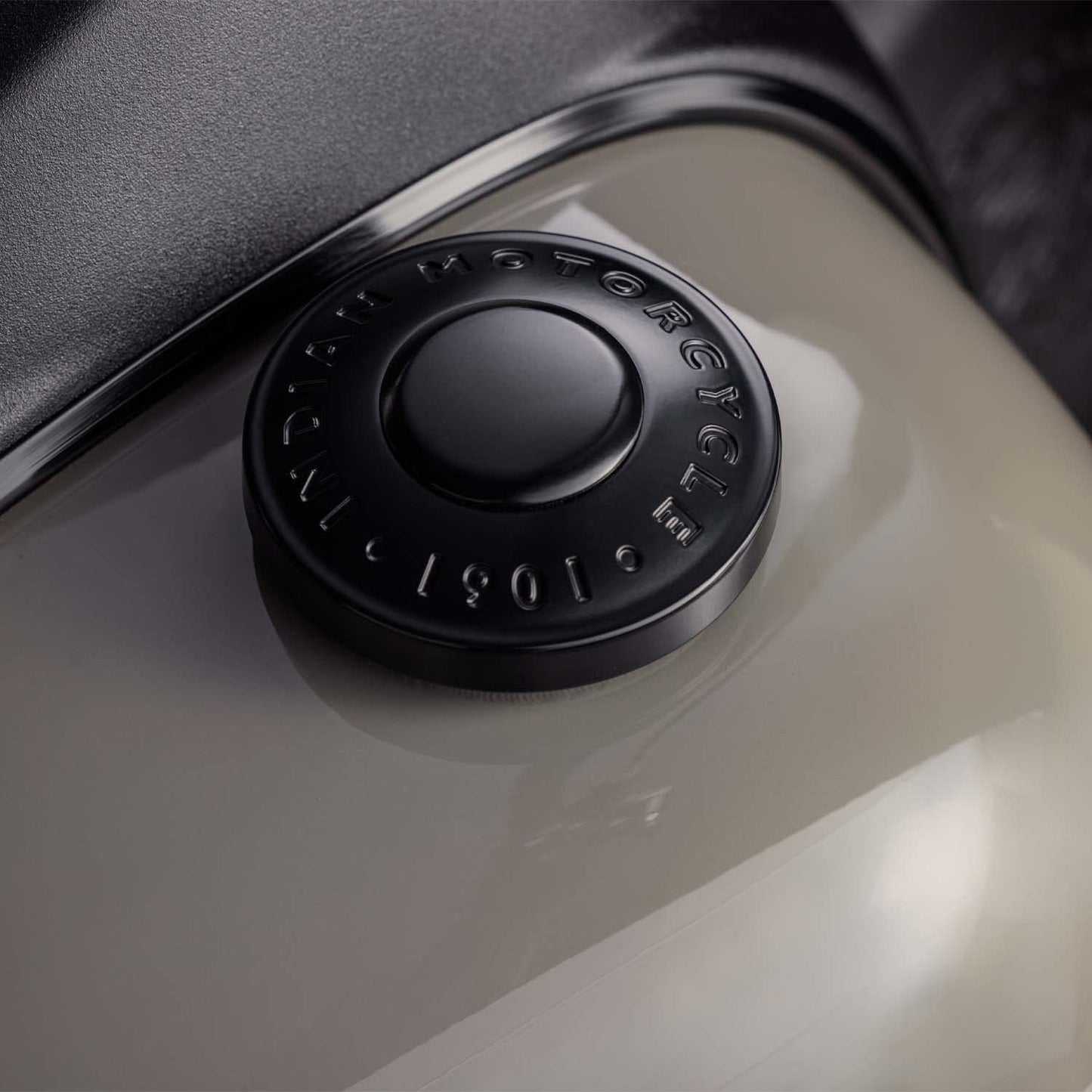 Indian Motorcycle Gas Cap Locking With Keys, Black, for Specific Chief, Super Chief, Sport Chief, Chieftain, Roadmaster, Springfield Models and More, for Security, Custom Style - 2884600-266