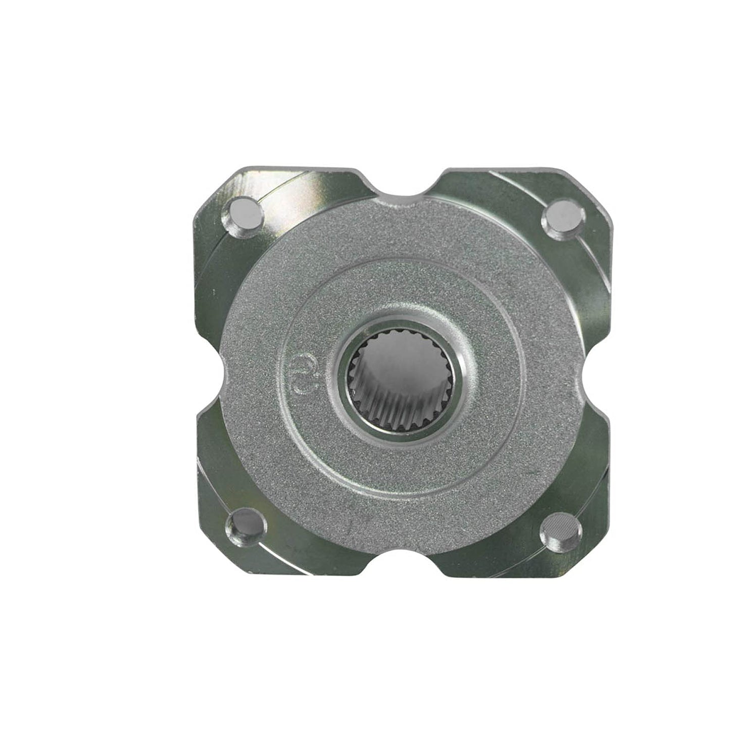 Polaris ATV Wheel Hub, Cloud Silver, Genuine OEM Part 0450831-385, Qty 1