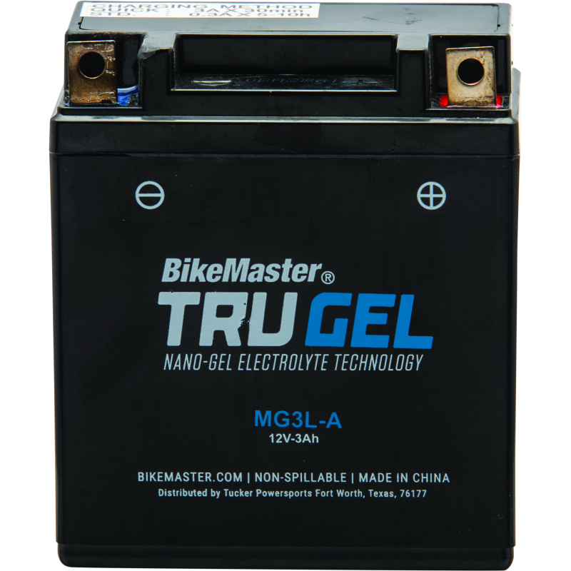 BikeMaster TruGel Battery - MG3L-A