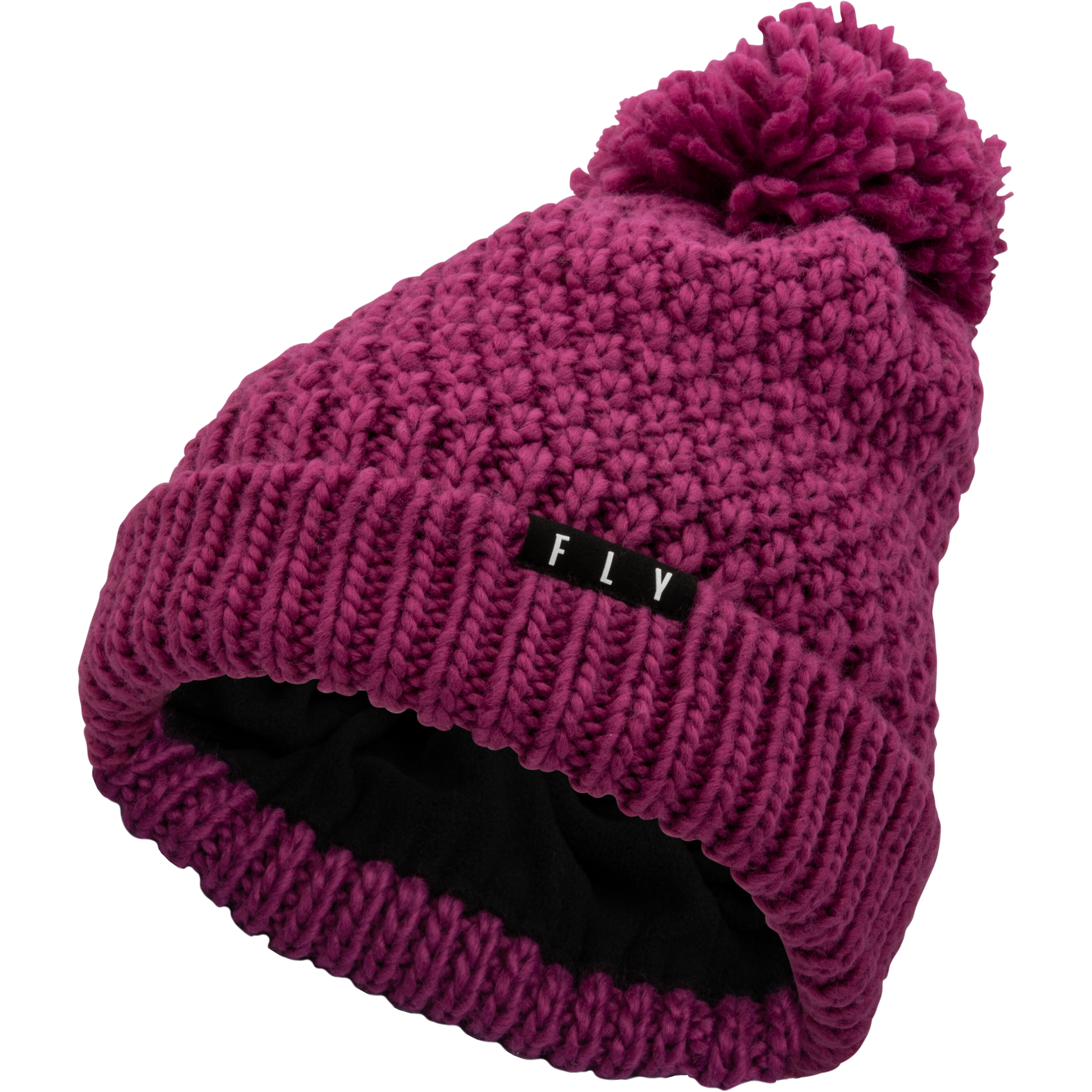 Women's Fly Anna Pom Beanie Burgundy