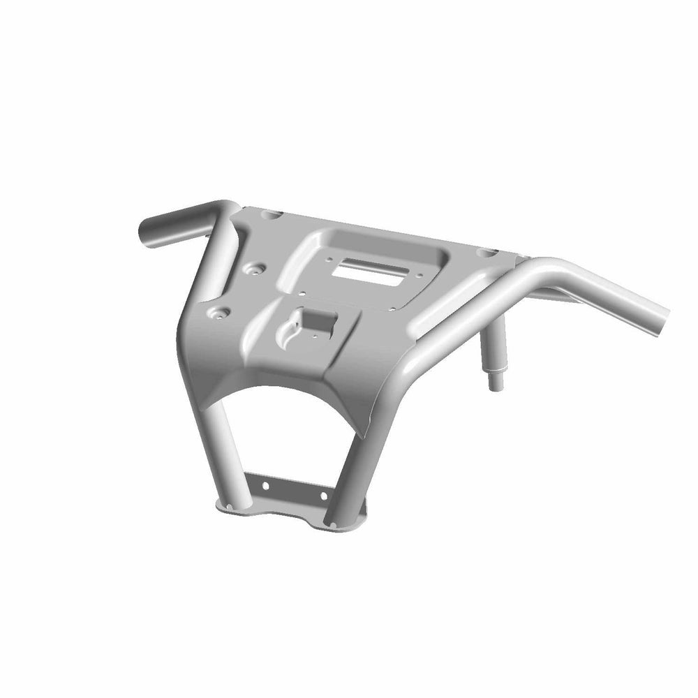 Polaris ATV Front Bumper Weldment, Medium Gloss Black, Genuine OEM Part 1021183-067, Qty 1