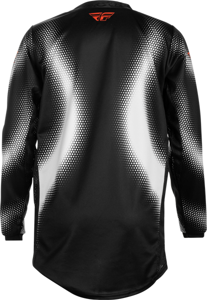 Youth Kinetic Torch Jersey Black/White/Orange Ys