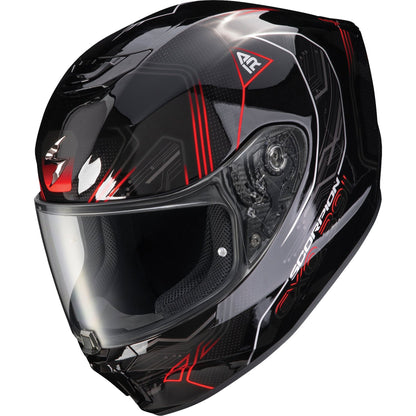 Exo R330 Full Face Helmet Bendr Red Lg