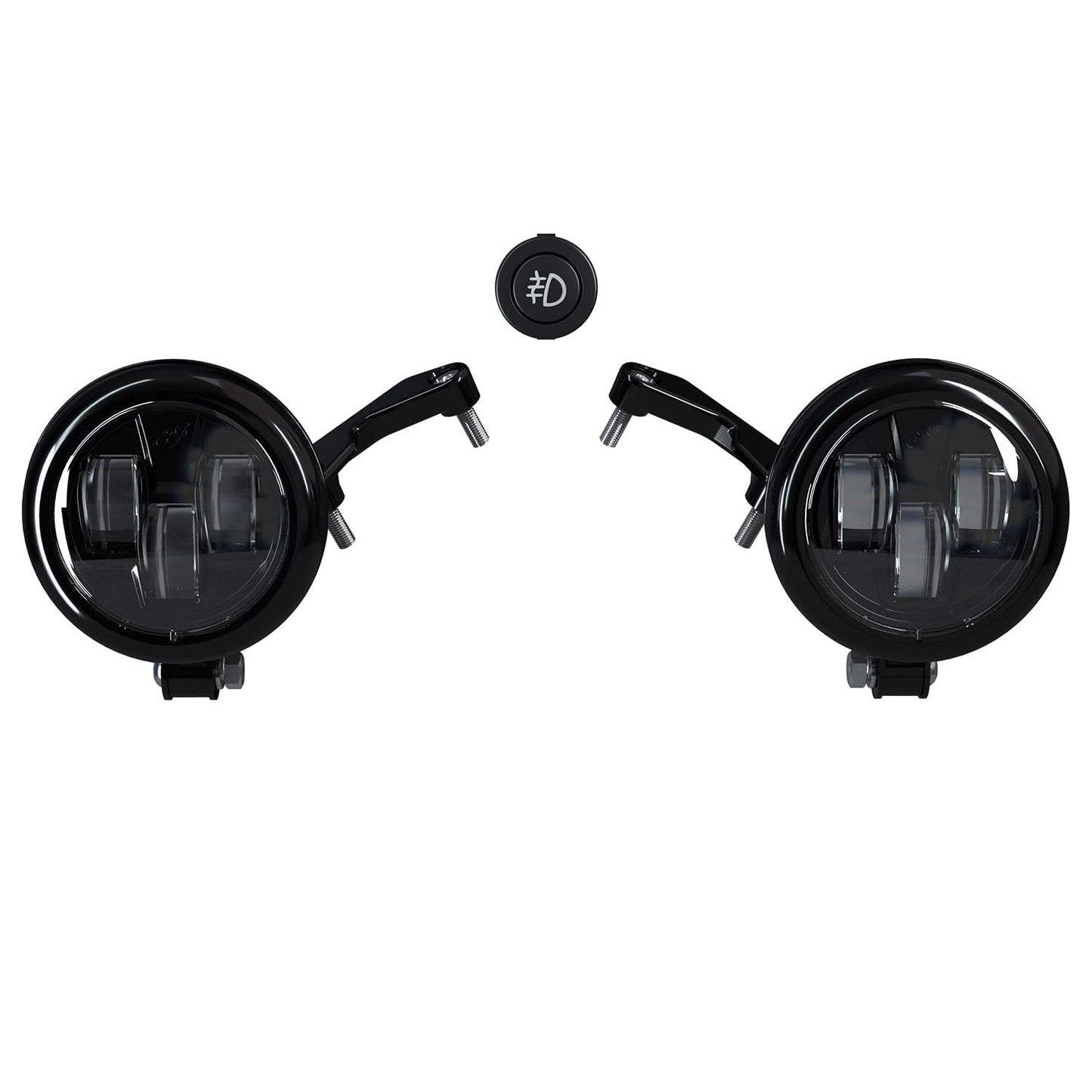 Indian Motorcycle Pathfinder S LED Driving Lights Mount - 2884899-266