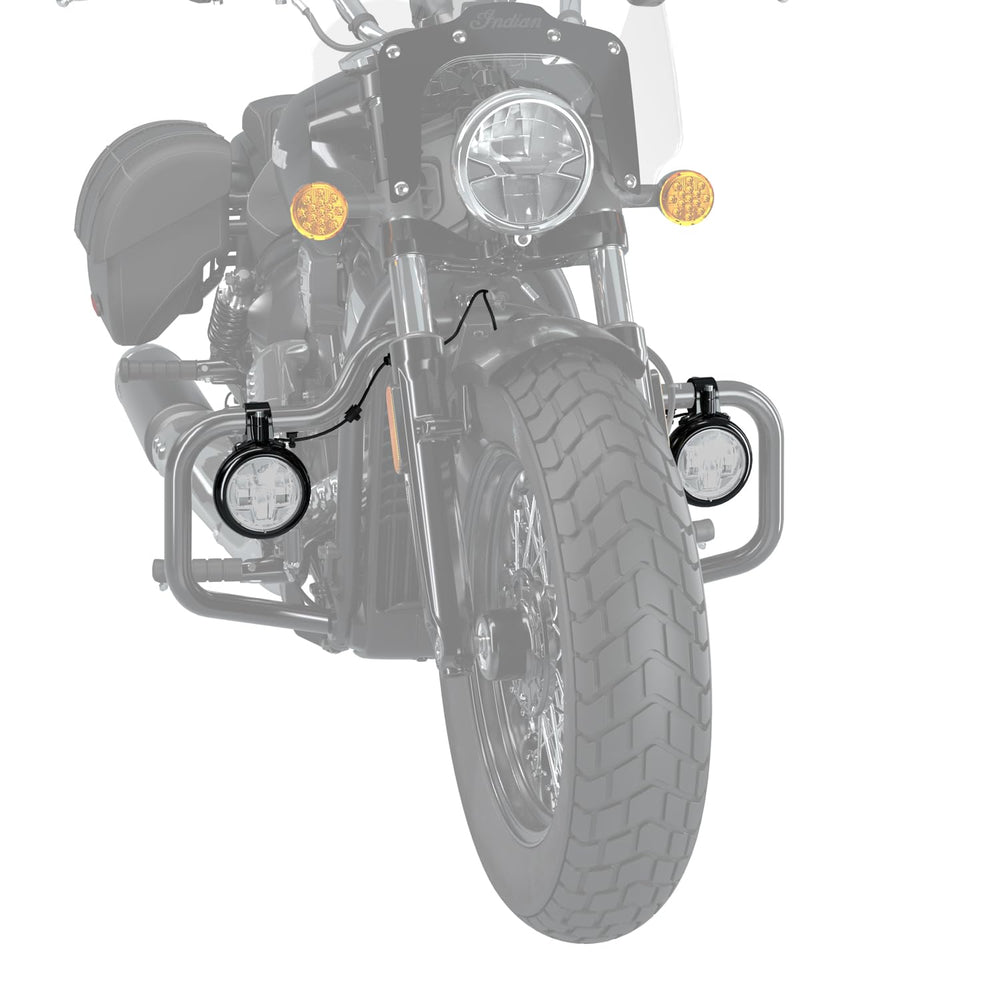 
                      
                        Indian Motorcycle Pathfinder LED Driving Lights Mount - 2890253-266
                      
                    