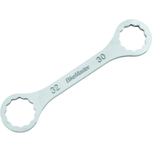 BikeMaster Steering Stem and Fork Cap Wrench - 30mm 12-pt x 32mm 12-pt