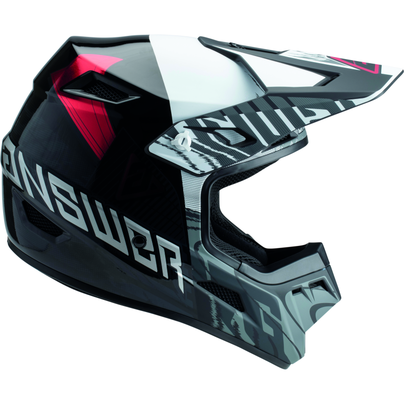 
                      
                        Answer AR3 Ronin Helmet Black/White/Crimson - Small
                      
                    