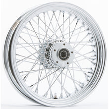 Fr 60 Spk Dd Chrome 16x3.5 Wide Hub 3/4" Axl 00 Ltr