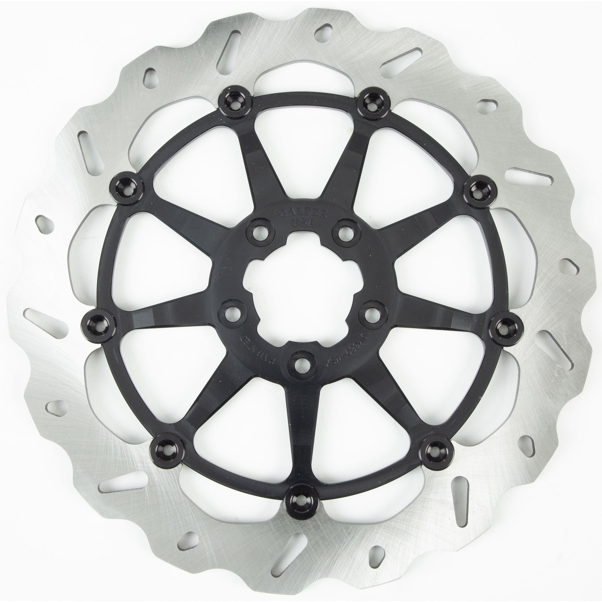 Rotor 13" Floating Wave Radial Fr Black