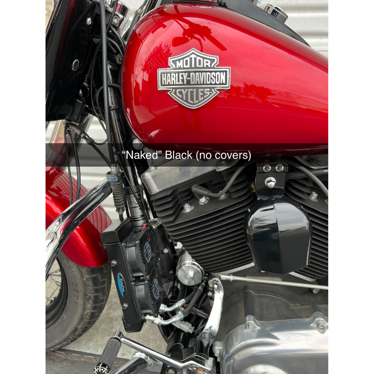 Side Mount Naked Oil Cooler