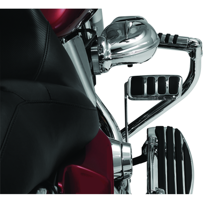 Kuryakyn ISO Brake Pedal Pad Longhorn Chrome