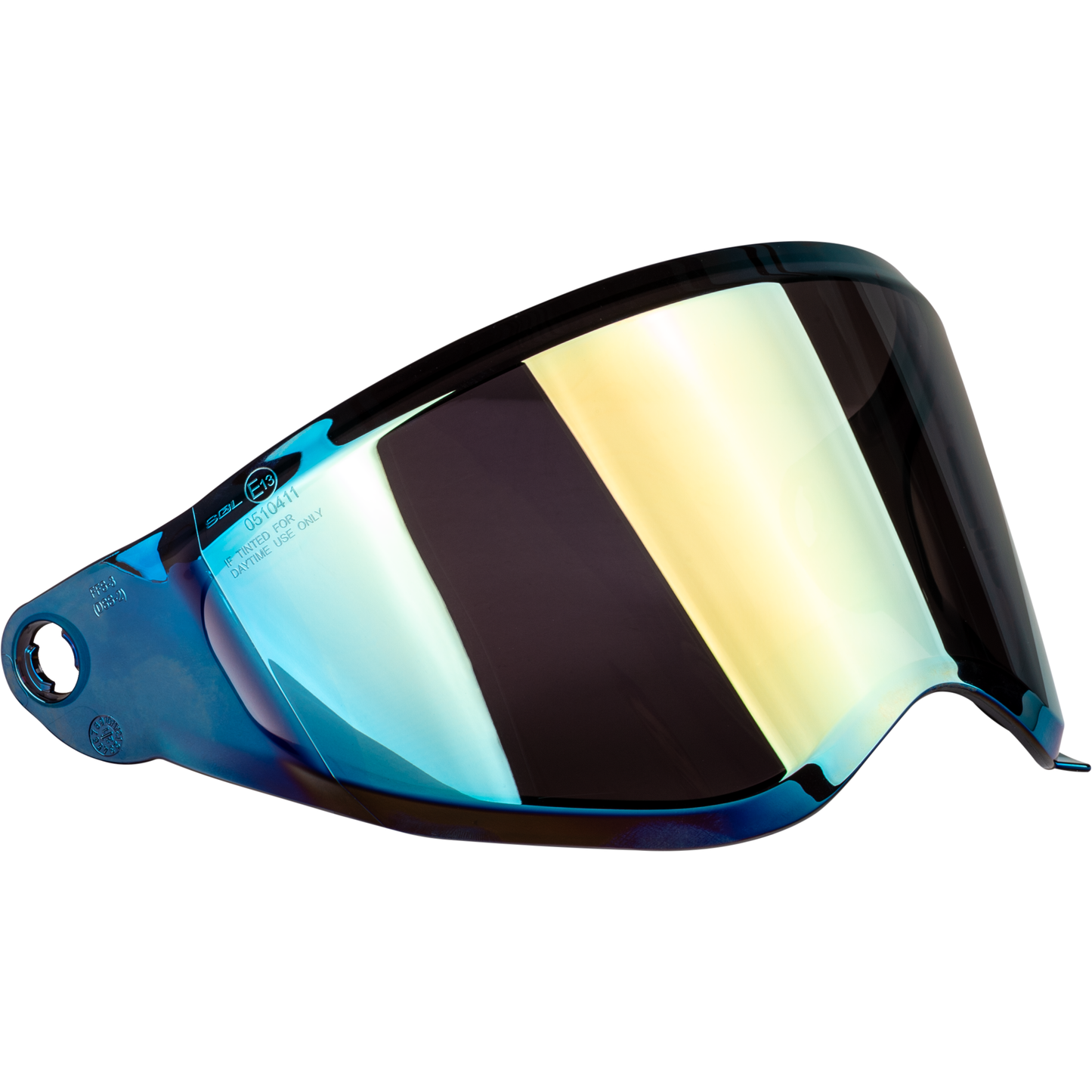 Trekker Helmet Face Shield Gold Iridium