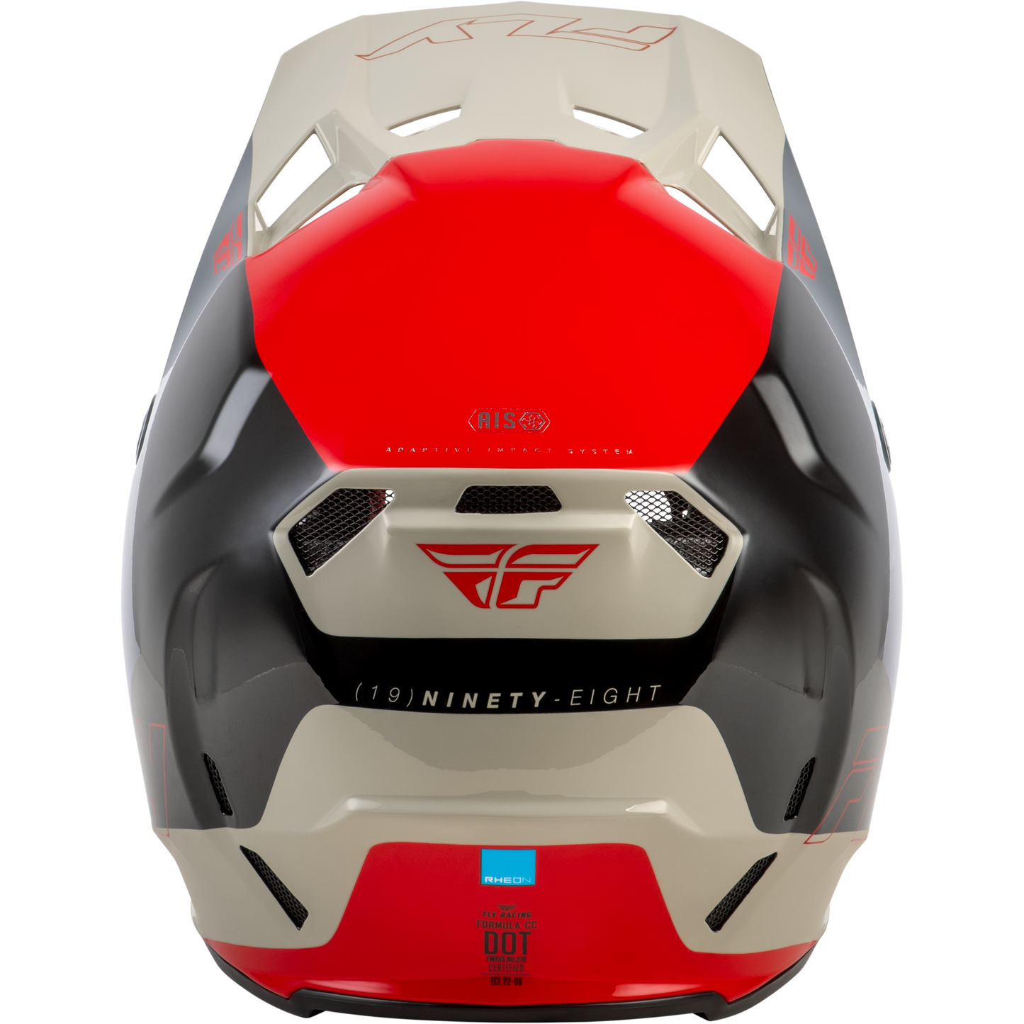 Formula Cc Glide Helmet Black/Red/Grey 2x