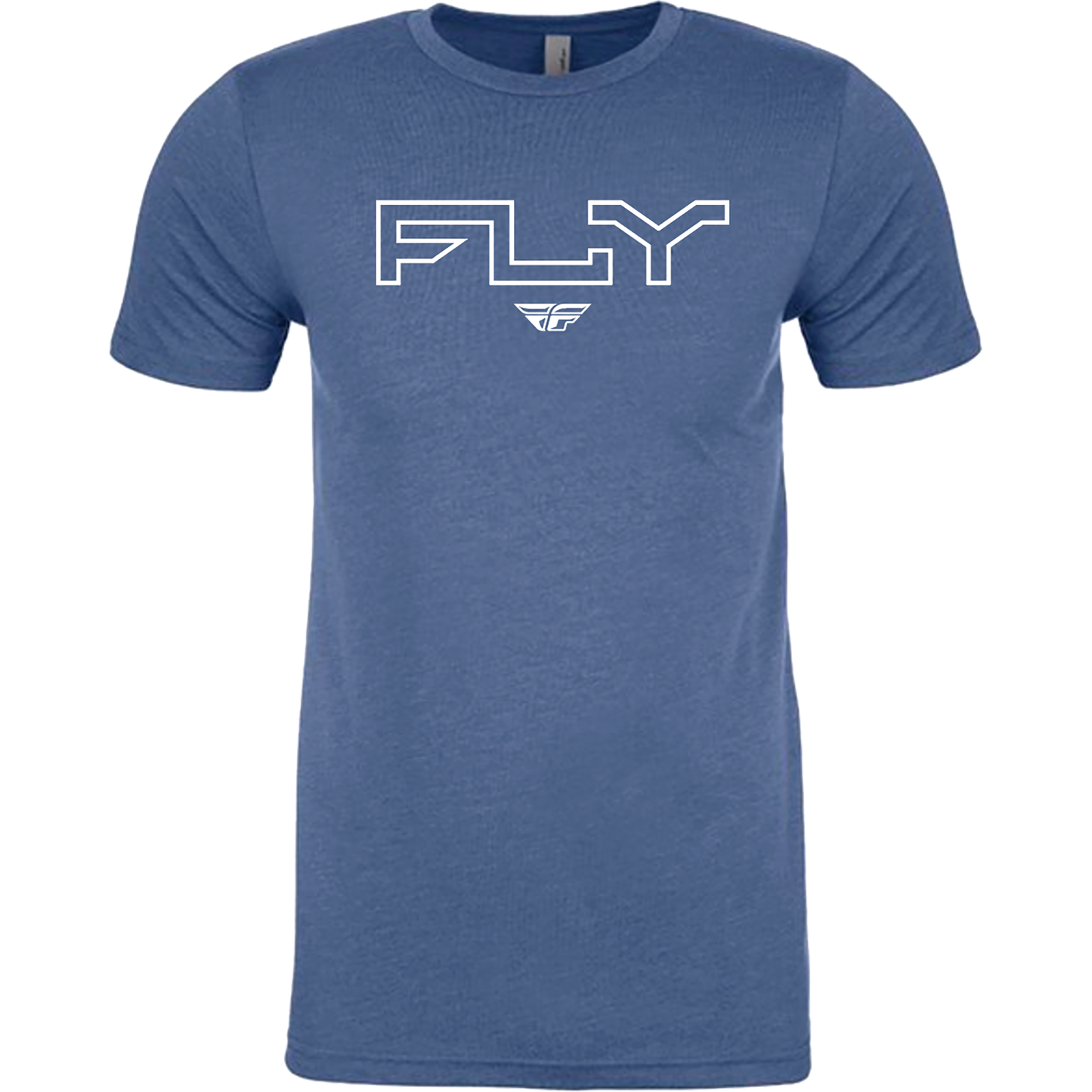 Fly Edge Tee Cool Blue Heather Md