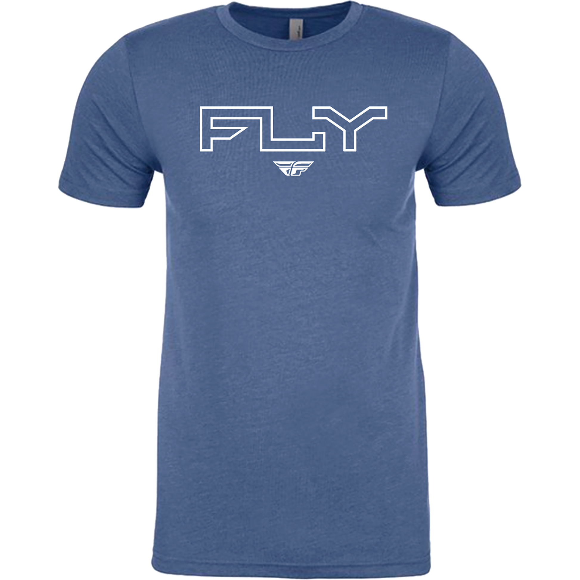 Fly Edge Tee Cool Blue Heather Md