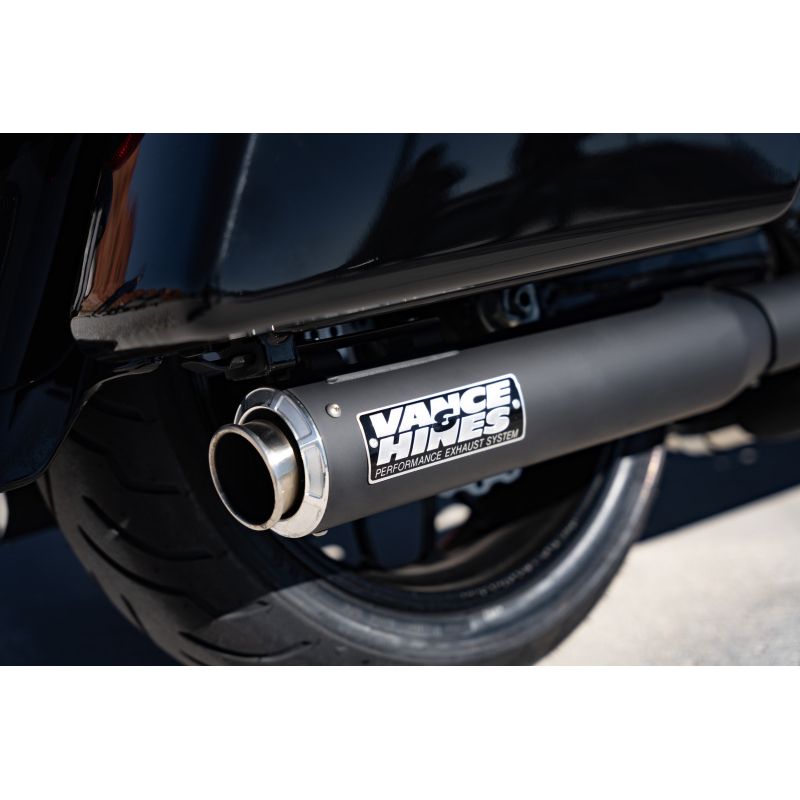 Vance & Hines 17-24 Harley-Davidson Touring Supersport Slip-On - Black