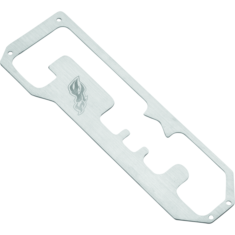 DragonFire Racing 19-22 Honda Talon Shifter Plate  - Stainless Steel