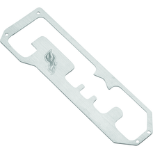 DragonFire Racing 19-22 Honda Talon Shifter Plate  - Stainless Steel