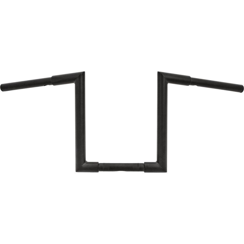 H Bar Z Bar 1 1/4" Cable 12" Rise Satin Blk