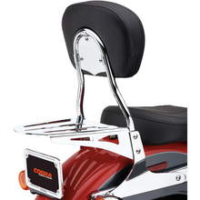 Short Sissy Bar Round Chrome Flst 00 06