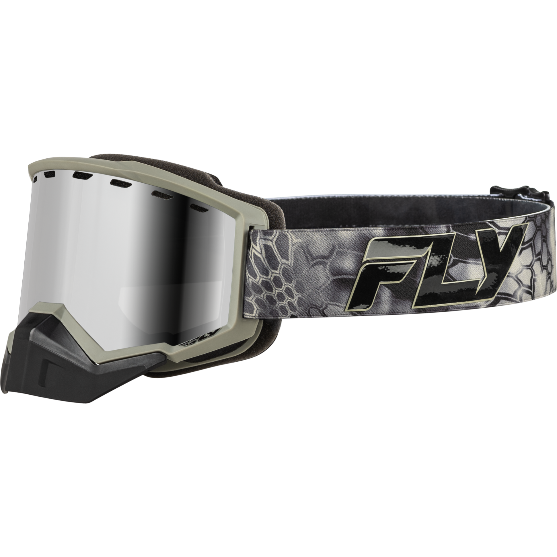 Focus Snow Goggle Se Kryptek W/ Silver Mirror/Smoke Lens