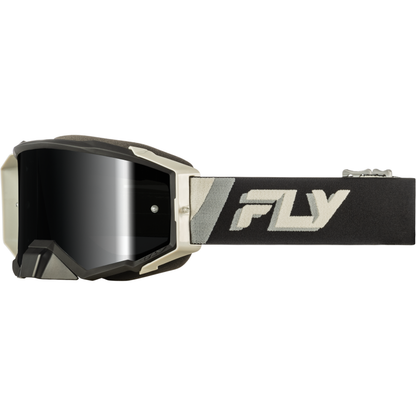 Zone Elite Goggle Black/Grey W/ Black Mirror/Smoke Lens