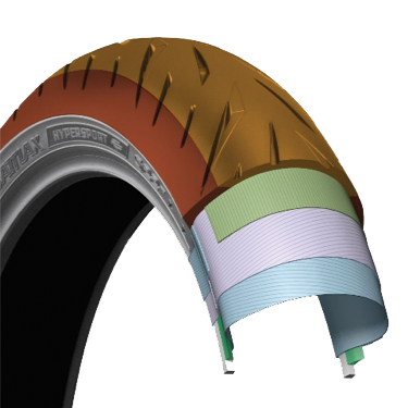 Tire Battlax Hypersport S22 Rr 180/60zr17 75w Radial Tl